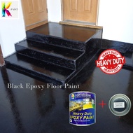 Black Epoxy Floor Paint 1L/5L heavy duty epoxy floor paint