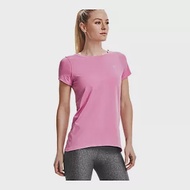 Under Armour HeatGear Armour 女 短袖上衣 粉色 M 粉紅色