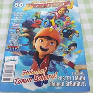 MAJALAH KOMIK BOBOIBOY -80  (BUKU TERPAKAI)