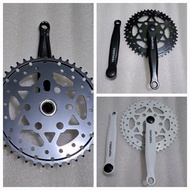 44T Bicycle Crank - 44t Crank - 44t single speed crank - box bb crank - fixie crank - 44t bicycle ge