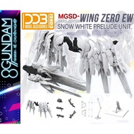 [ACCESSORIES] Snow White Prelude Unit Accessory Assembly Model for MGSD Wing Zero EW (DDB-Corgi)