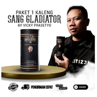 BISA COD Sang Gladiator by Vicky Prasetyo Kopi Pilihan Pria - Halal & Bpom - 1 Pack isi 6 Sachet