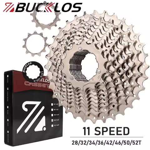 BUCKLOS 11V Bicycle Cassette K7 Road Mountain Bike Cassette Flywheel 11 Speed Road MTB Freewheel For