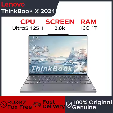 Lenovo Laptop Thinkbook X 2024 AI 13.5“ 2.8K 120Hz Intel Core Ultra5 125H/Ultra 9 185H 16G/32GB 8400