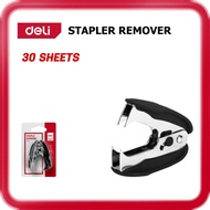 [ DELI ] (DS-0232) Staple Remover | 10 24/6 26/6 Staples | 30 Sheets Capacity