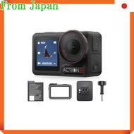 DJI Action Camera Osmo Action 5 Pro Standard Combo, compact with a 1/1.3-inch sensor, waterproof, 4K