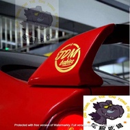 Issued JDM Car Sticker Modified New Fit GK5 Civic Garland Rear Window brz 86 ge8 Wing