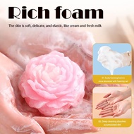 85g ± 5g Essential Oil Soap Handmade Soap Peony Soap Soap Rose N4C4
