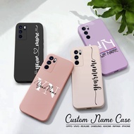Softcase Custom Name Case oppo reno 6 reno 6 5g oppo a16 a54 a95 a74 a53 a33 a92 a52 oppo reno 5 5f 