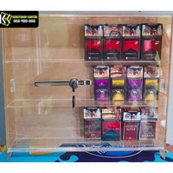 Jual Akrilik Display Rak Lemari Rokok Rak Acrylic Rokok + Kunci
