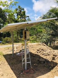 ชุด Solar Pump 2 แรง DC 160V 8.5A ท่อส่ง 3 นิ้ว