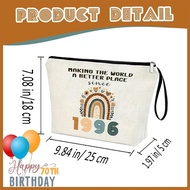 30th Birthday Gifts for Women 1996 Year Gifts Idea 30th Birthday Decoration Makeup Bag 30-Year-Old C