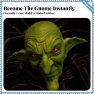 [AhagexaMY] Goblin Mask Creepy Creature Mask Realistic Lifelike for Adults, Halloween, Costume Parti