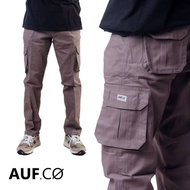Celana Cargo Panjang Auf.co warna Black bahan Premium QUALITY