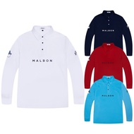 Korean GOLF Clothing Men's Long-Sleeved T-Shirt Lapel POLO Shirt Men's T23684 Top GOLF