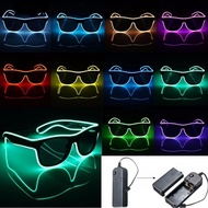 led neon light up glasses, led light up party glasses, birthday party decoration, Christmas decoration