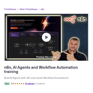[n8n Video Course] n8n, AI Agents and Workflow Automation training | Learn n8n Video Course | Ai Aut