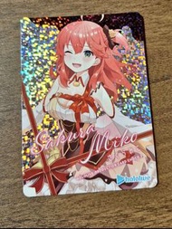 hololive choco card vol2  0期生 さくらみこ  櫻巫女 朱古力卡