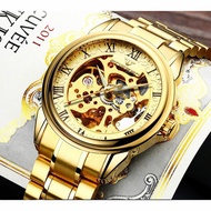 Jam Tangan Pria mechanical automatic FNGEEN 8866 Luxury Business Water