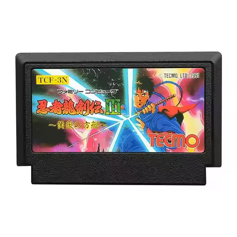 NINJA-GAIDEN-3-The-Acient-Ship-of-Doom 8 Bit Game Cartridge For 60 Pin TV Game Console Japanese vers