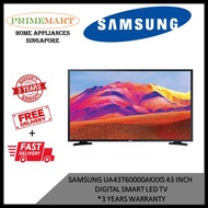Samsung UA43T6000AKXXS 43 Inch Digital Smart LED TV  * 3 YEARS WARRANTY