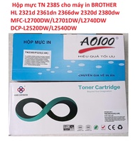 Hộp mực TN 2385/2325 cho Brother HL 2321D HL-2361DN HL-2366DW MFC-L2700dw MFC-L2701DW 2300D/2320D/L2