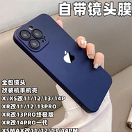 เคส iphone Apple xr ดัดแปลง 13pro สุดยอดเคสโทรศัพท์มือถือ Xiaohongshu ด้วยรุ่นเดียวกัน xr ดัดแปลง 14pro รวมทุกอย่างพร้อมฟิล์มเลนส์ใหม่