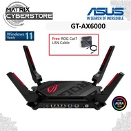 ASUS ROG Rapture GT-AX6000 Dual-Band WiFi 6 Gaming Router - Dual 2.5G ports, VPN Fusion, WAN aggrega