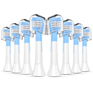 （Electric Toothbrushes）Kids Replacement Toothbrush Head Compatible with Philips Sonicare for 3-7 Years Old Kids (Mini Size)