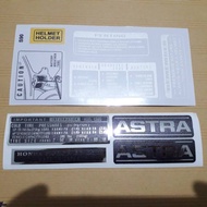 Striping Detail STICKER Detail HONDA S90 S90z ASTRA Sticker Motor
