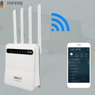 4G CPE WiFi Router 802.11 B/g/n 300Mbps Wireless Router 2.4GHz 4 Antenna Router [infinij.sg]