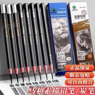 素描笔Sketching pen马利素描铅笔2b4b6b8b软中硬炭笔12b14b初学者美术生专用绘画铅笔新款现货25.5.14
