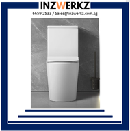 EACO T933 Tornado Flush Rimless toilet bowl WC Free Installation