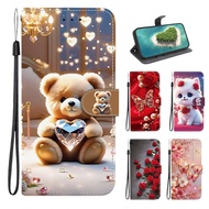 Casing For Honor X7C ALT-LX2 Casing Wallet Leather Phone Case for Honor X7 X7a X7b 5G Case Magnetic 