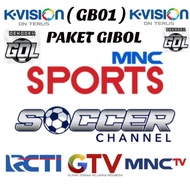 Paket Gibol GB01 K-Vision Bromo Gol Optus LG Sat Kartenz Gardiner