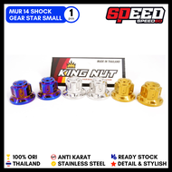 Mur Shock Sok Mur 14 Topi Supra Tiger RX King Probolt Stainless King Nut Thailand