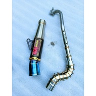 Kou mahachai Pipe 51mm canister conical open specs exhaust Pipe for Wave 125 Xrm 110/125 Wave 100/11