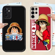 Casing hp For Samsung A55 A54 A05 M04 M15 M12 S25 S24 S21 FE Ultra DK-81 monkey D Luffy