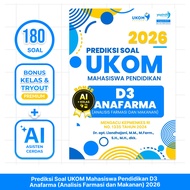 Buku UKOM Academy Soal UKOM D3 Anafarma 2026