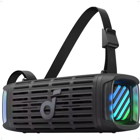 Boom 3i By Anker, Rugged Outdoor Speakers, IP68 Waterproof, Floating Playback, Saltwater-Resistant, 