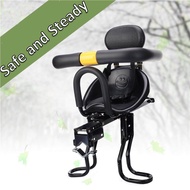 [GGJJ]เบาะนั่งจักรยานเนื้อหนาพร้อมแป้นเหยียบ เบาะนั่งนิรภัยสำหรับเด็กจักรยานสำหรับเด็ก เบาะที่นั่งด้