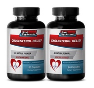[USA]_Sport Supplements Cholesterol reducing supplements - CHOLESTEROL RELIEF - Blood health vitamin