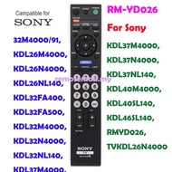 RM-YD026 For SONY TV Remote Control 32M4000/91 KDL26M4000 KDL26N4000 32M4000/91 KDL26M4000 KDL26N400