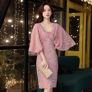 EAGLELY 2026 New Womens Luxury Evening Dress For Women High End Banquet Dress Elegant Glamorous Masq