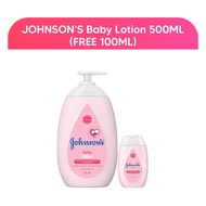 Johnson's Baby Regular Lotion 500ml FOC 100ml