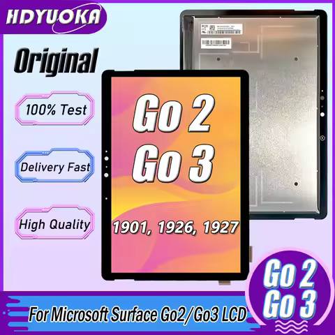 10.5" AAA+ LCD For Microsoft Surface Go 2 1901 1926 Go 3 1927 LCD Display Touch Screen Digitizer Ass
