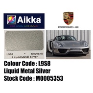 AIKKA AUTOMOTIVE PAINT / PORSCHE L9S8* / LIQUID METAL SILVER / 2K CAR PAINT