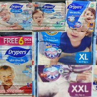 Drypers Weewee Dry Diapers Tape(Value Pack)