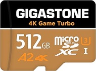 Gigastone 512GB Micro SD Card, 4K UHD Game Turbo, Nintendo-Switch Compatible, Read/Write 100/80 MB/s