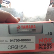 BUSI NGK R CR6HSA mio j 94700-00880 (CR6HSA) GENUINE YAMAHA